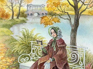 Пазл «Осенний сад»