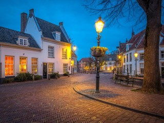 Пазл «Освещенные окна»