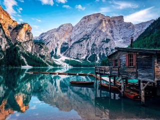 Пазл «Озеро Прагса»