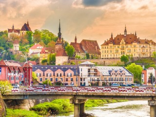 Пазл «Панорама старого города»