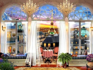 Пазл «Paris Roof Terrace»