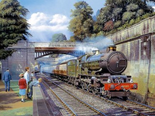 Пазл «Паровоз»