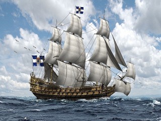 Пазл «Парусник»