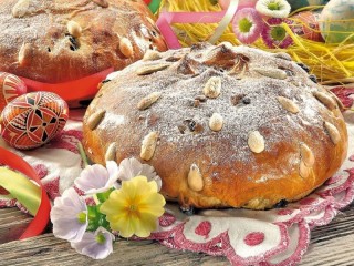 Пазл «Пасхальный хлеб»