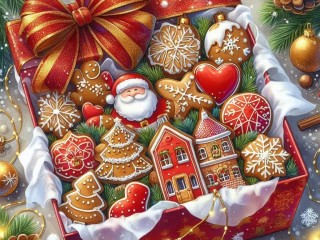 Пазл «Печенье в коробке»