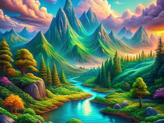 Пазл «Пейзаж»
