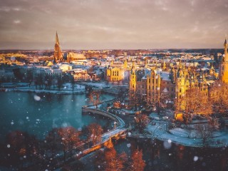 Пазл «Первый снег»
