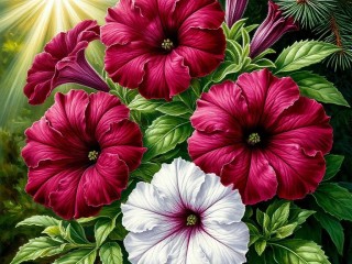 Пазл «Петуния»