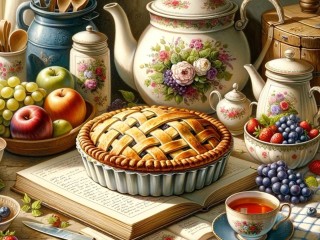 Пазл «Пирог с начинкой»