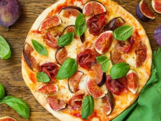 Пазл «Пицца с инжиром»