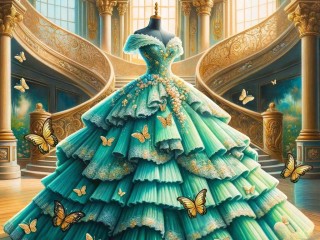 Пазл «Платье»