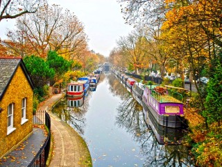 Пазл «Плавучие дома»