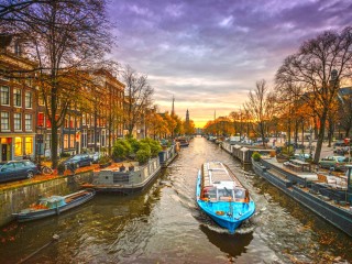 Пазл «Плавучие дома»