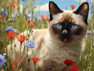 Пазл «Полевые цветы»