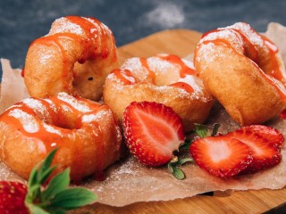 Пазл «Пончики с сиропом»