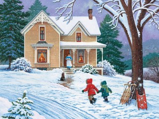 Пазл «Пора пить какао»