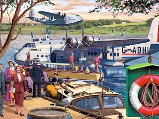 Пазл «Причалили»