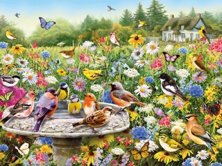 Пазл «Птичий рай»
