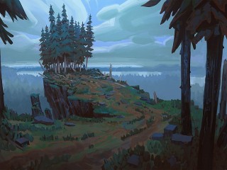 Пазл «Путь к обрыву»