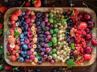 Пазл «Радуга ягод»