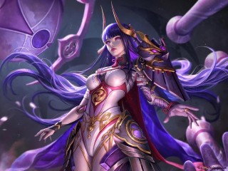 Пазл «Raiden Shogun Art»