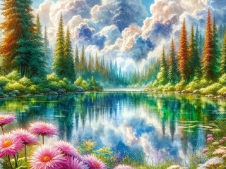 Пазл «Река»