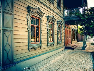 Пазл «Резные наличники»