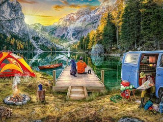 Пазл «Рыбалка»