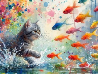 Пазл «Рыбки»