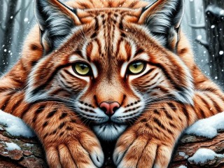 Пазл «Рысь»