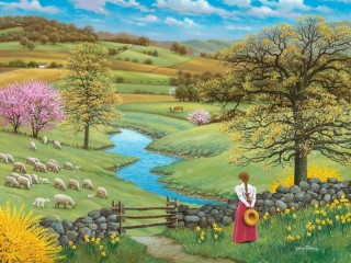 Пазл «Родные просторы»