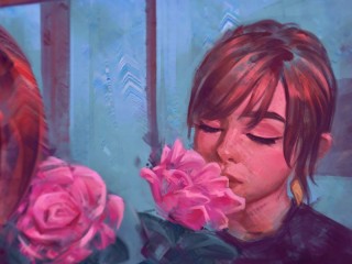 Пазл «Роза в подарок»