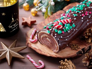 Пазл «Рождественский рулет»