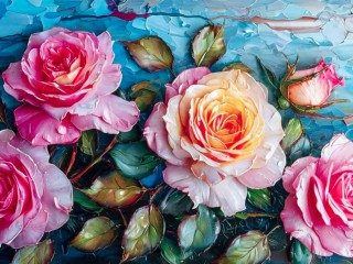 Пазл «Розы»