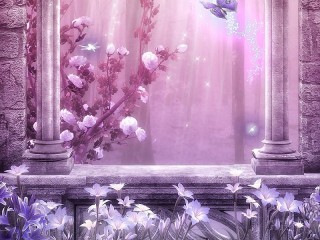 Пазл «Розовый свет»