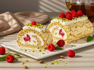 Пазл «Рулет с малиной»