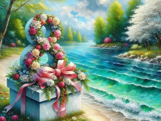 Пазл «С праздником»