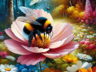 Пазл «Шмель»