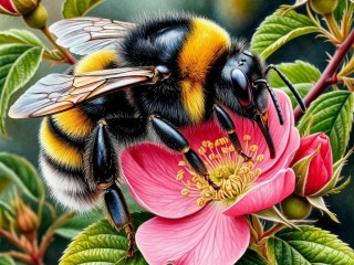 Пазл «Шмель»