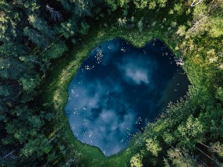 Пазл «Синее око»