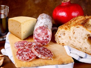 Пазл «Сыр и колбаса»