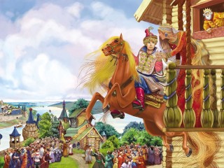 Пазл «Сивка Бурка»