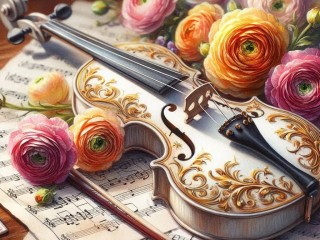 Пазл «Скрипка»