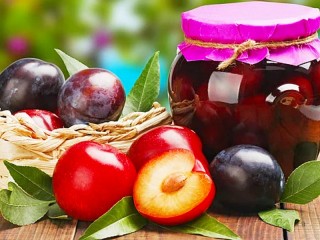 Пазл «Сливовый компот»