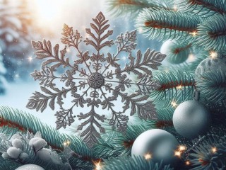 Пазл «Снежинка»