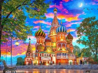 Пазл «Собор Василия Блаженного»