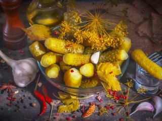 Пазл «Солёные огурчики»