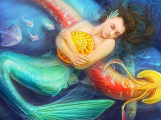 Пазл «Спящая русалка»