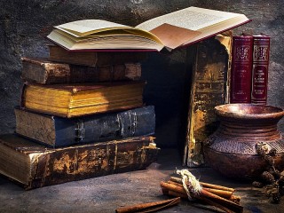 Пазл «Старые книги»