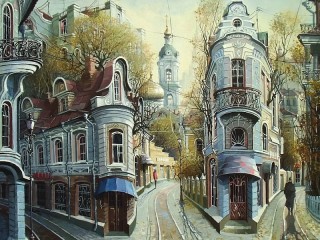 Пазл «Старые улочки»